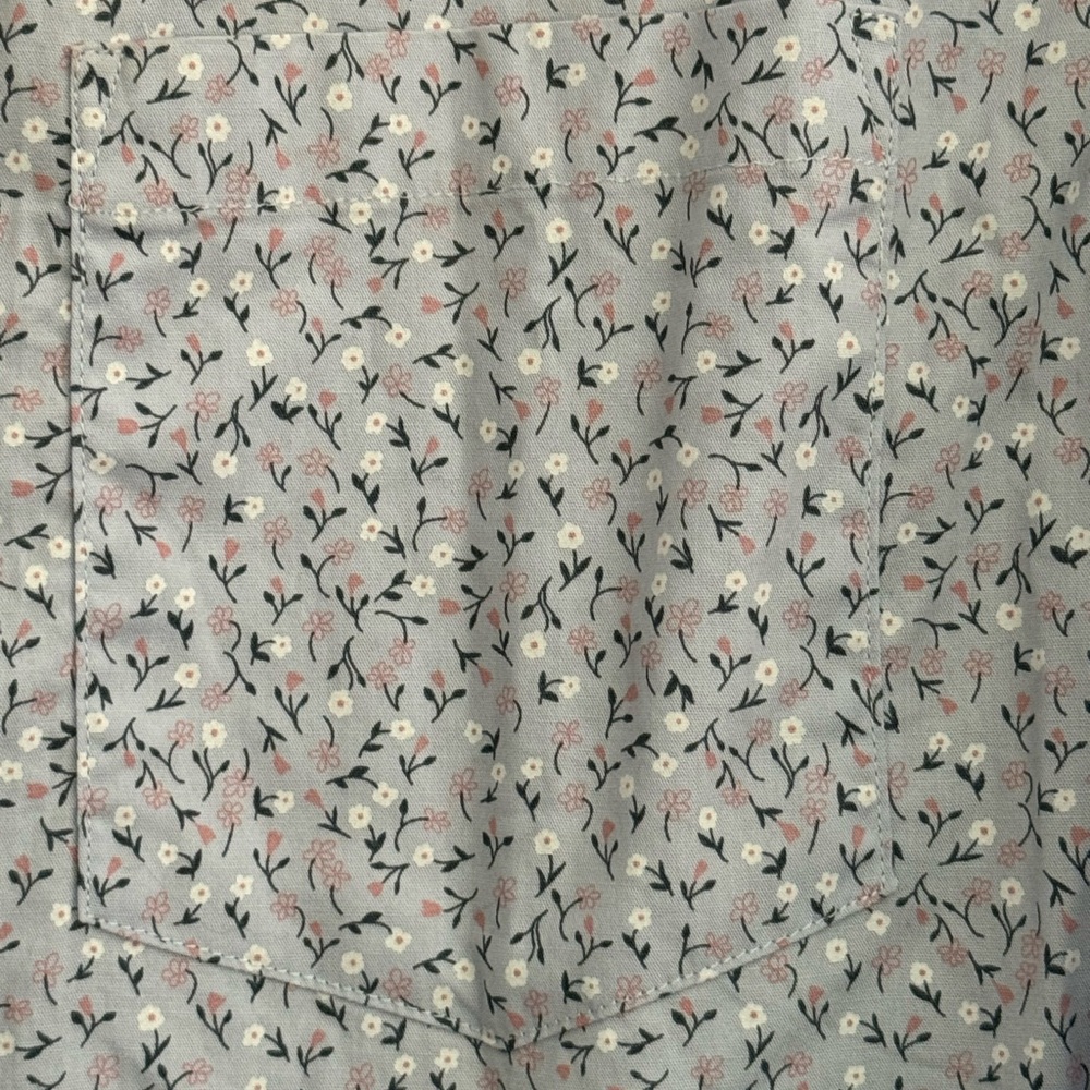 J. Crew Blue Floral Casual Button Down Shirt - Picture 3 of 13
